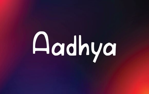Aadhya Font: Elevating Small Business Branding
