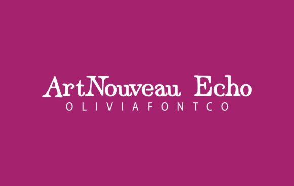Artnouveau Echo Font: A Designer’s Branding Test