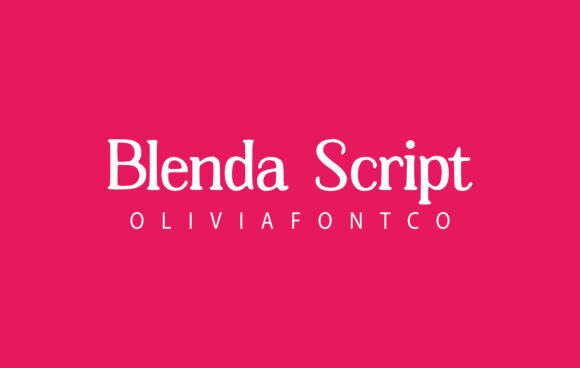 Blenda Script Font: Authentic Branding for Small Business