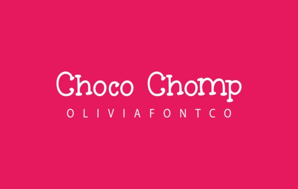 Choco Chomp Font: A Handwritten Typeface for Branding
