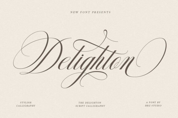 Delighton Script Font Review for Campaign Design