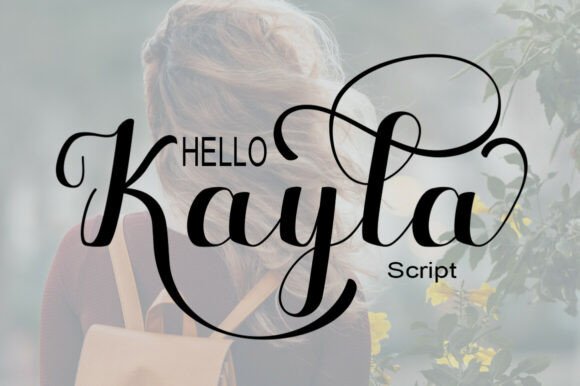 Hello Kayla Font: Modern Script for Digital Campaigns