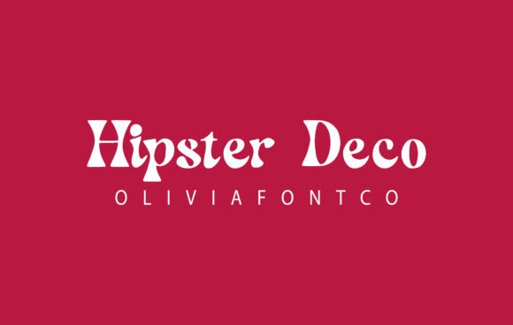Hipster Deco Font: Elevating Small Business Branding