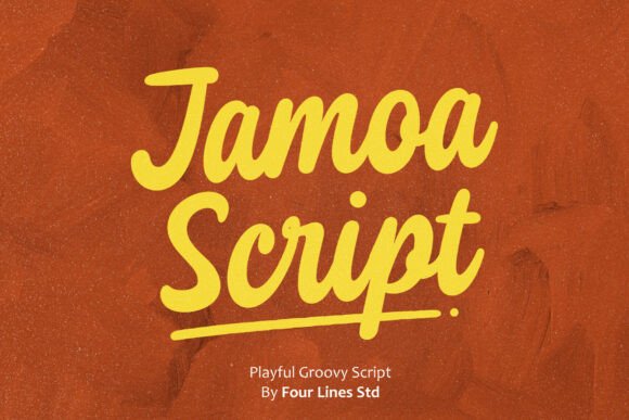 Jamoa Script Font: Sunny Branding for Small Business