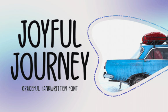 Joyful Journey Font: Elevating Handmade Labels & Decor