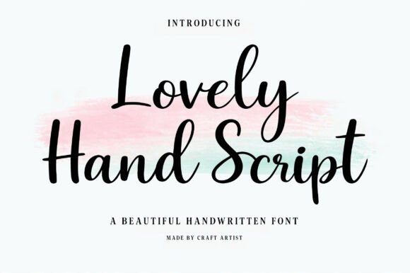 Lovely Hand Script Font: A Real Branding Test