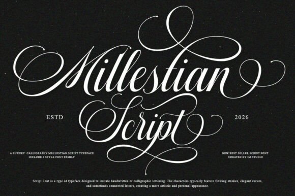 Mallestian Script Font: Elevating Small Business Branding