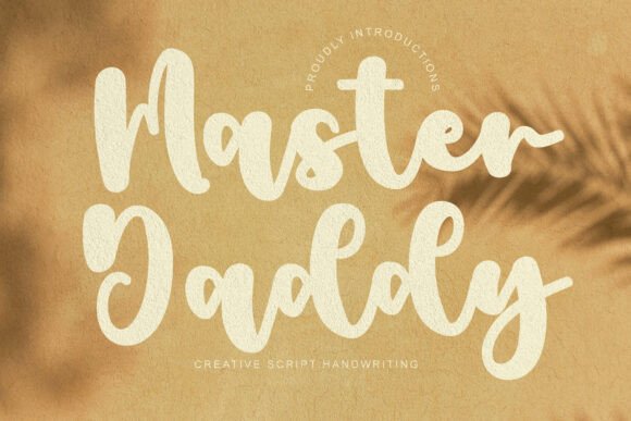 Master Daddy Font: Elevating Small Business Branding