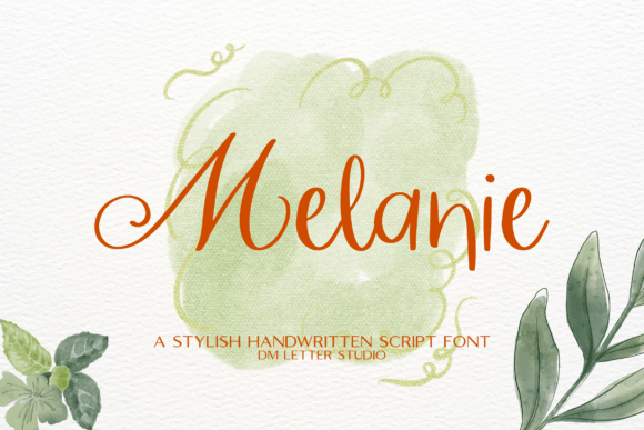 Melanique Font: Elevating Campaign Visuals with Elegant Script
