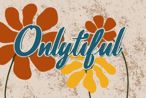 Onlytiful Font: Elegant Script for Handmade Products