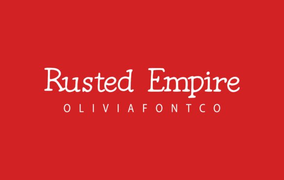 Rusted Empire Font: Authentic Handwritten Style for Business Branding