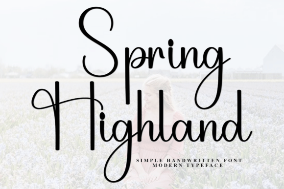 Spring Highland Font: Authentic Handwritten Style for Digital Campaigns