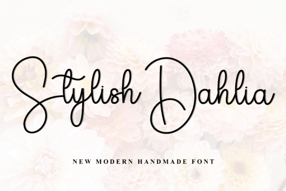 Stylish Dahlia Font: Elevating Small Business Branding
